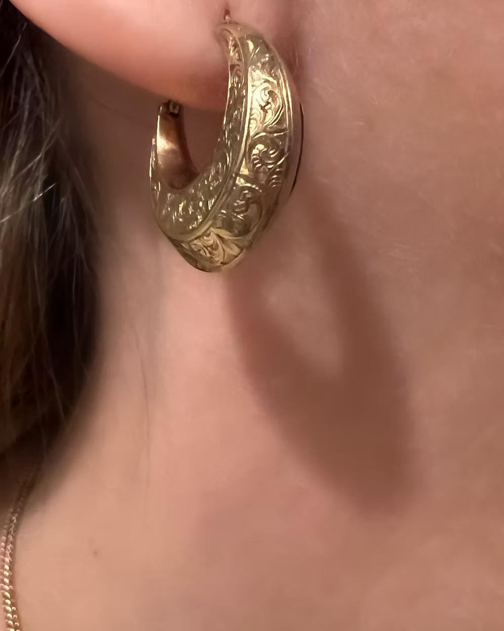 Early Victorian Creole Earrings