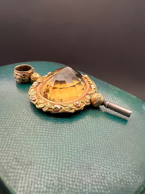 Citrine 3 Colour Gold Watchkey