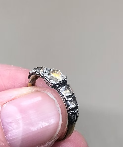 Crystal Cypher Ring c.1730
