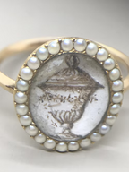 George III mourning ring Morgan Graves 1770