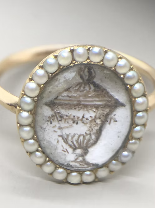 George III mourning ring Morgan Graves 1770