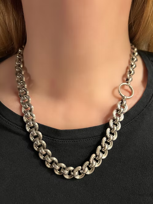 Victorian Silver Collar