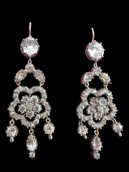 Regency Paste earrings