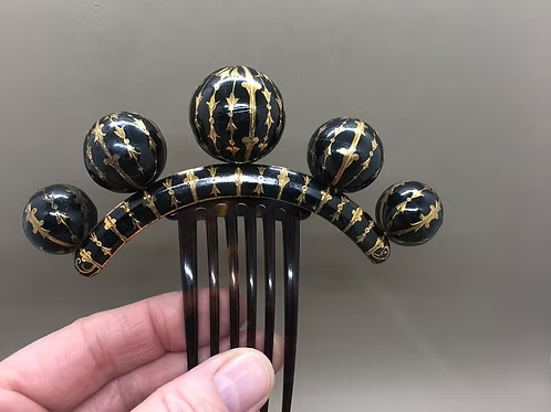 Enamel Hair Ornament