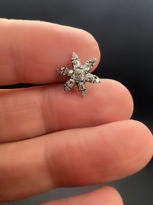 Old Cut Diamond Georgian Single Star