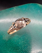 Georgian Rose Diamond Solitaire