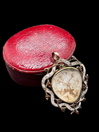 Georgian Rococo Heart Pendant