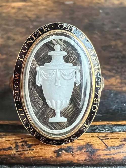 Sulphide Urn Ring 1780