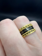 Scalloped Mourning band 1813