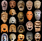 Theatre Mask Pendant