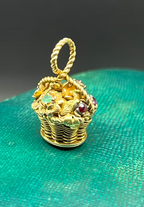 Georgian Regard Basket Charm
