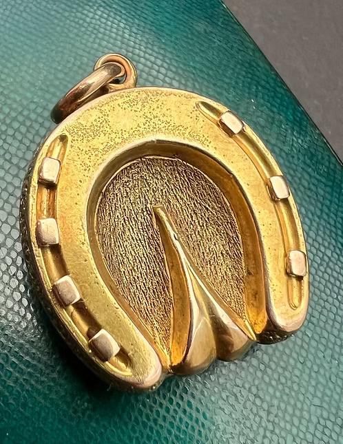 Victorian Horseshoe Locket Pendant