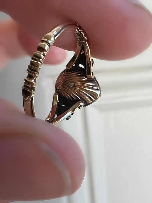 Rococo Heart Ring c.1760