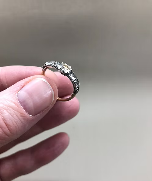 Crystal Cypher Ring c.1730