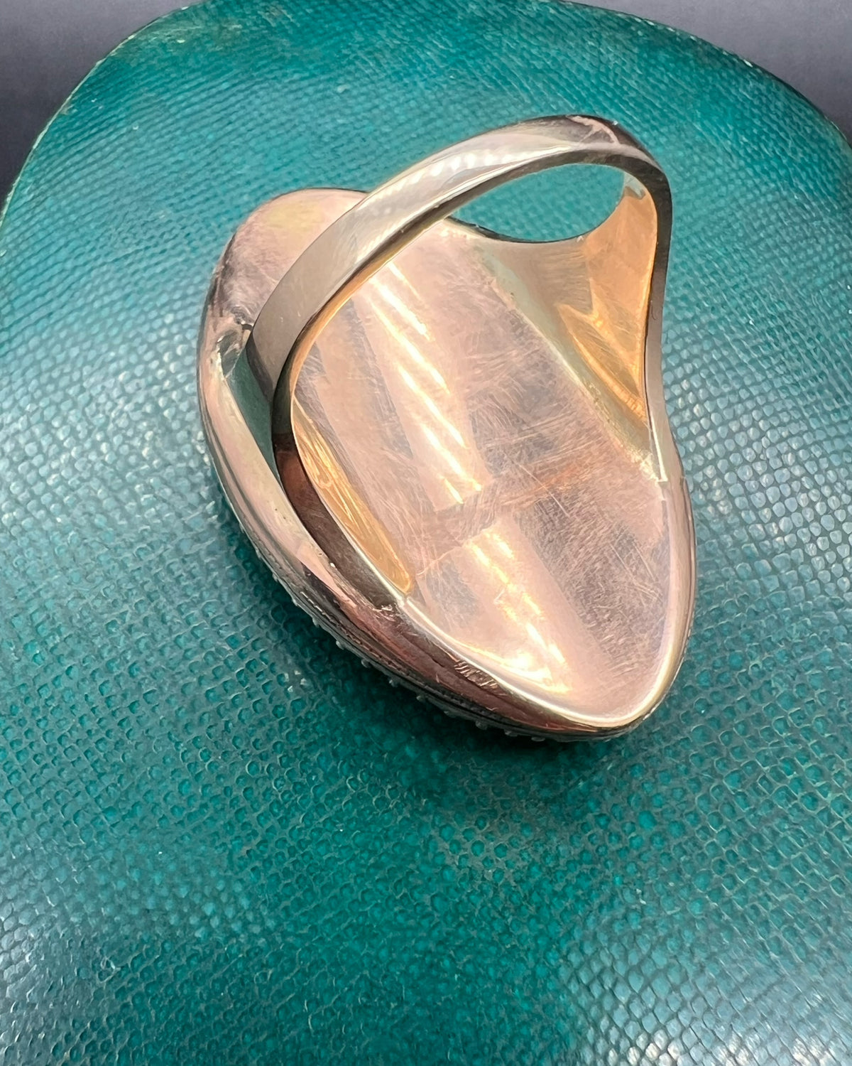 Georgian Diamond Navette Ring