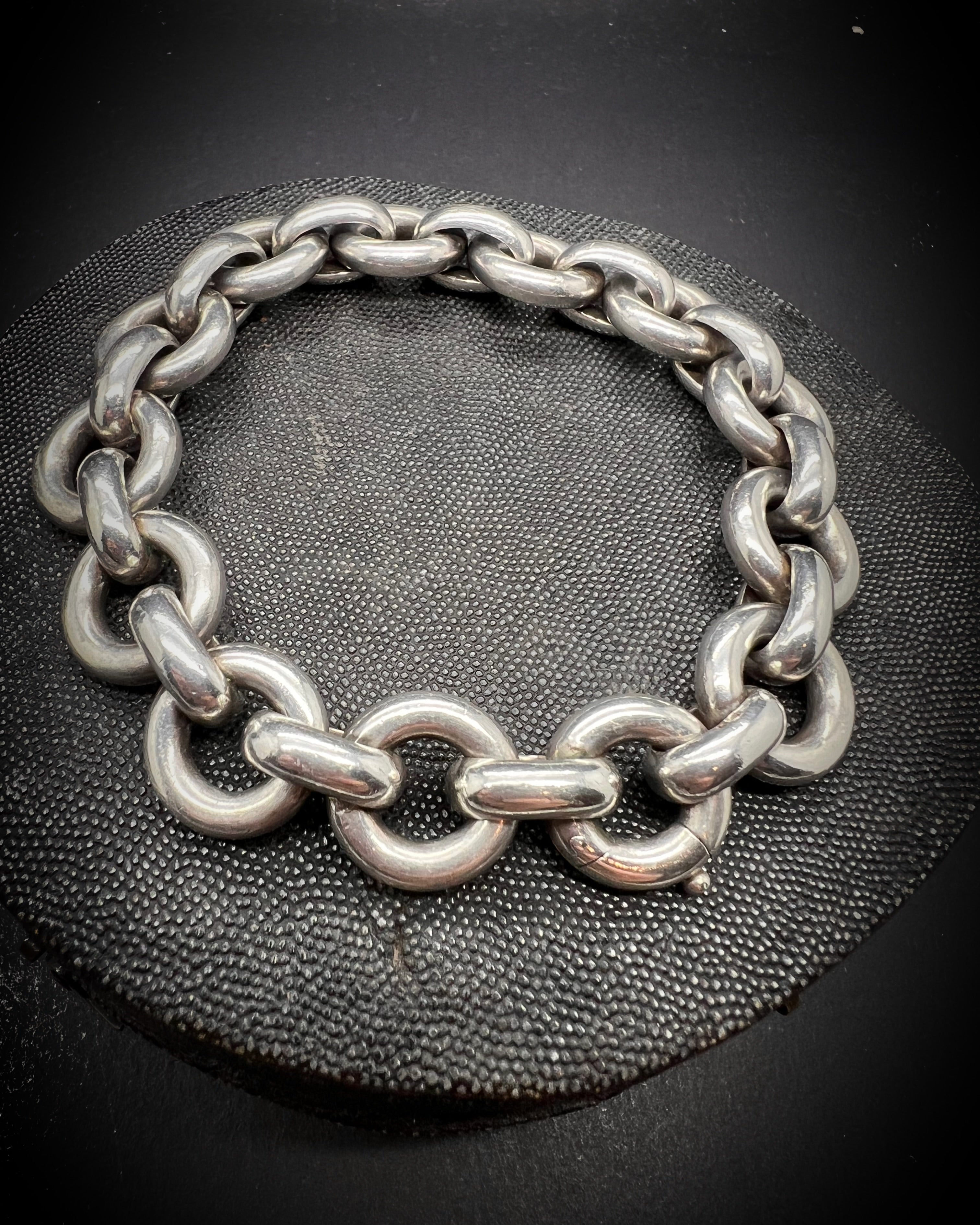 French Silver Bracelet