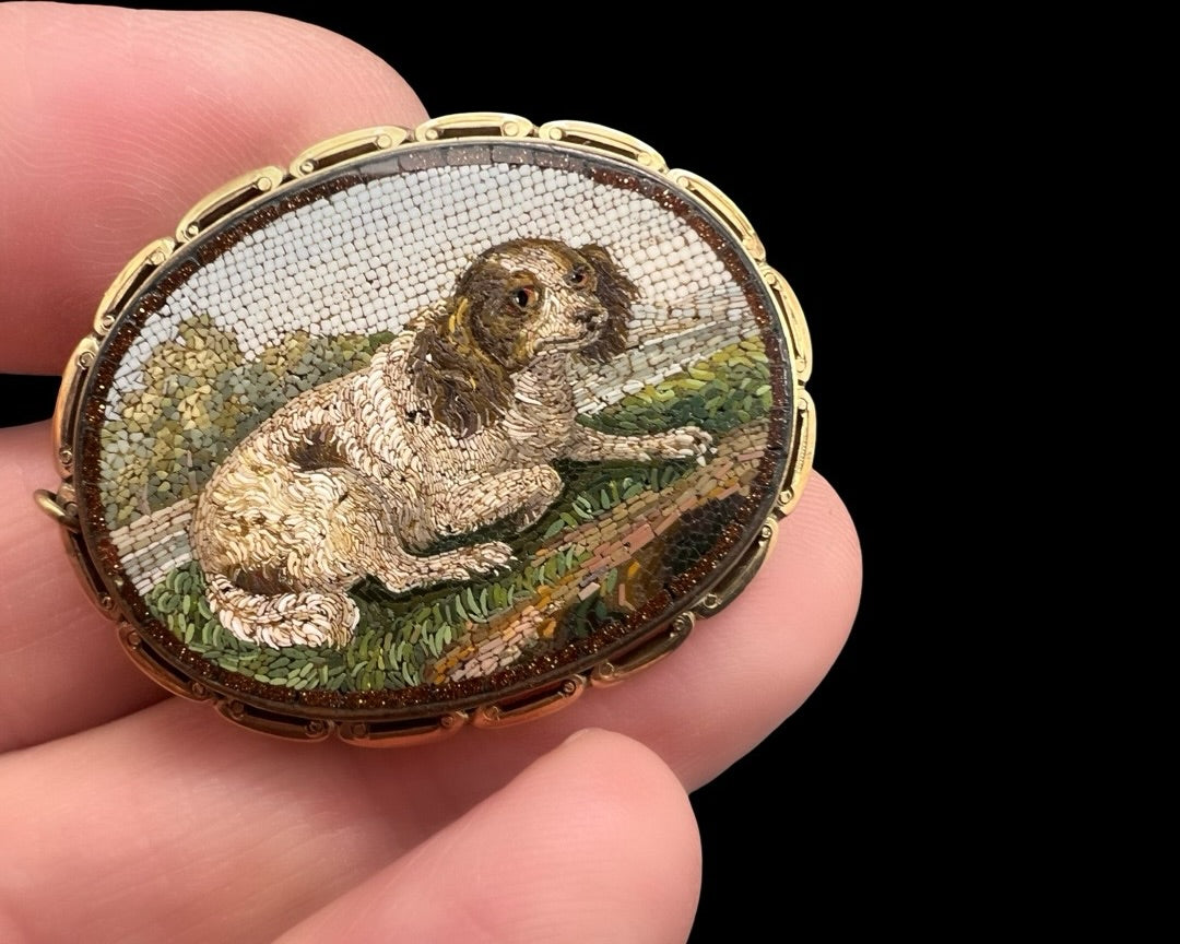 Micromosaic Spaniel