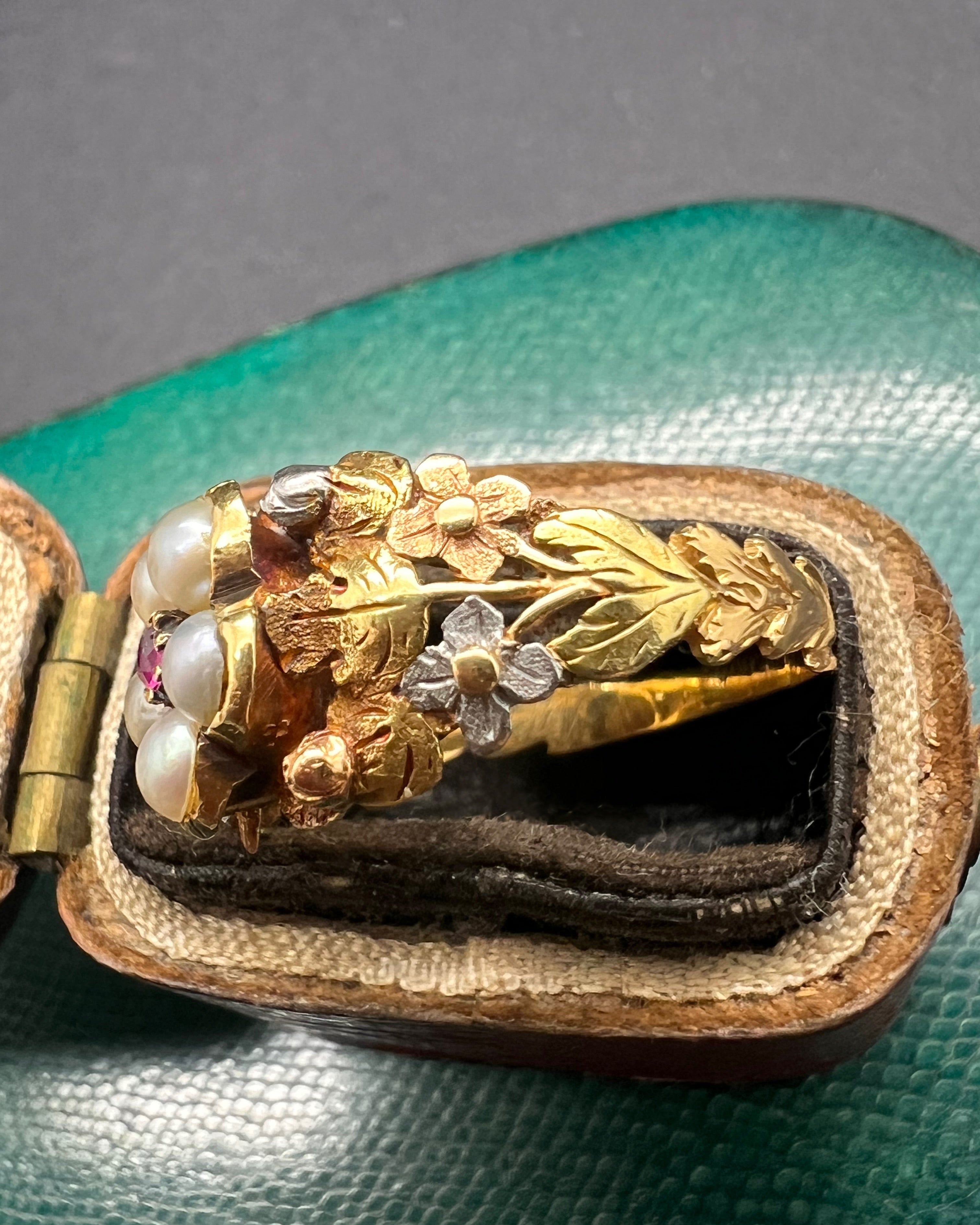 Georgian Pansy  Ring