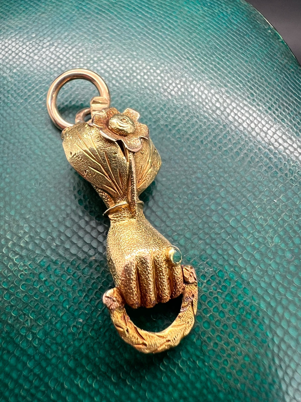 Georgian Cuffed Hand Pendant