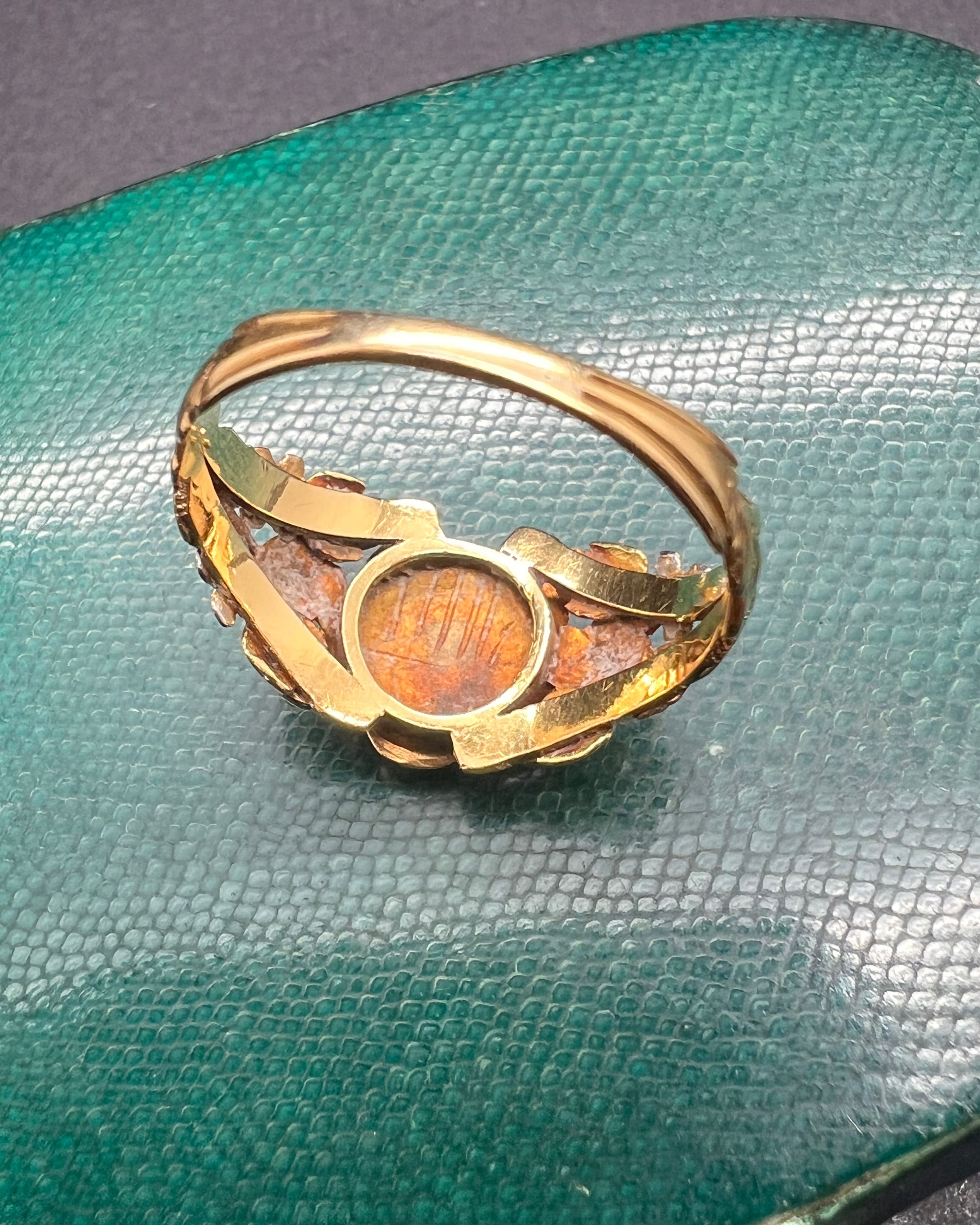 Georgian Pansy  Ring