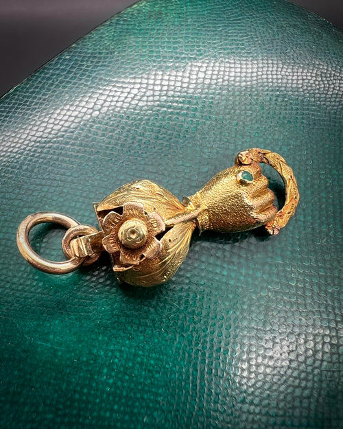 Georgian Cuffed Hand Pendant