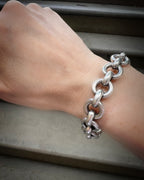 French Silver Bracelet