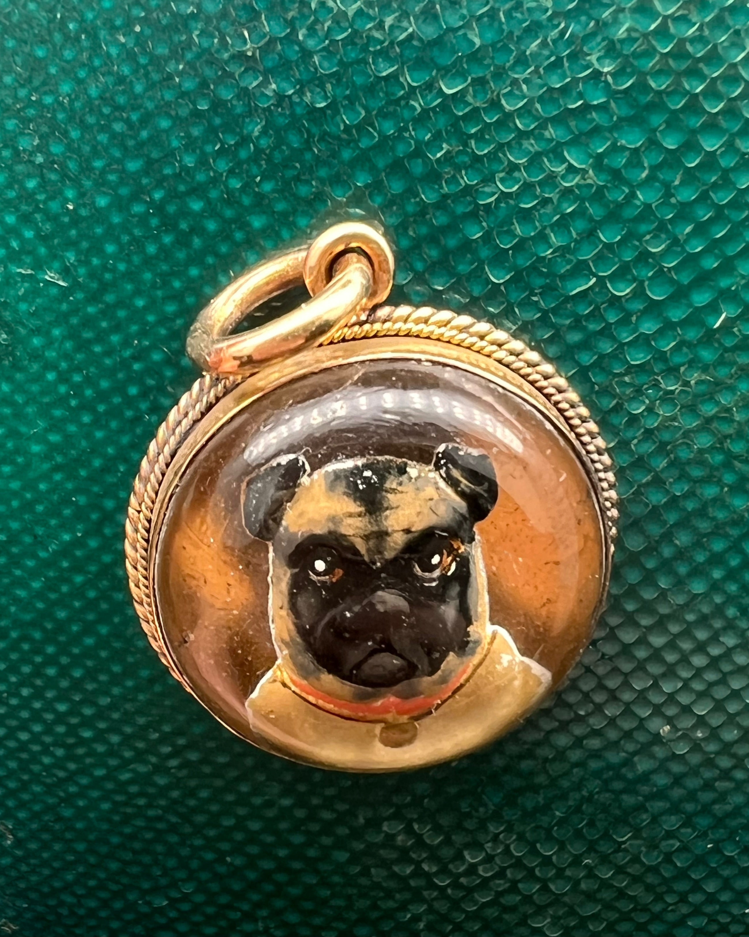 Essex Crystal Pug Pendant