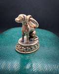 15 carat gold Regency Dog Fob
