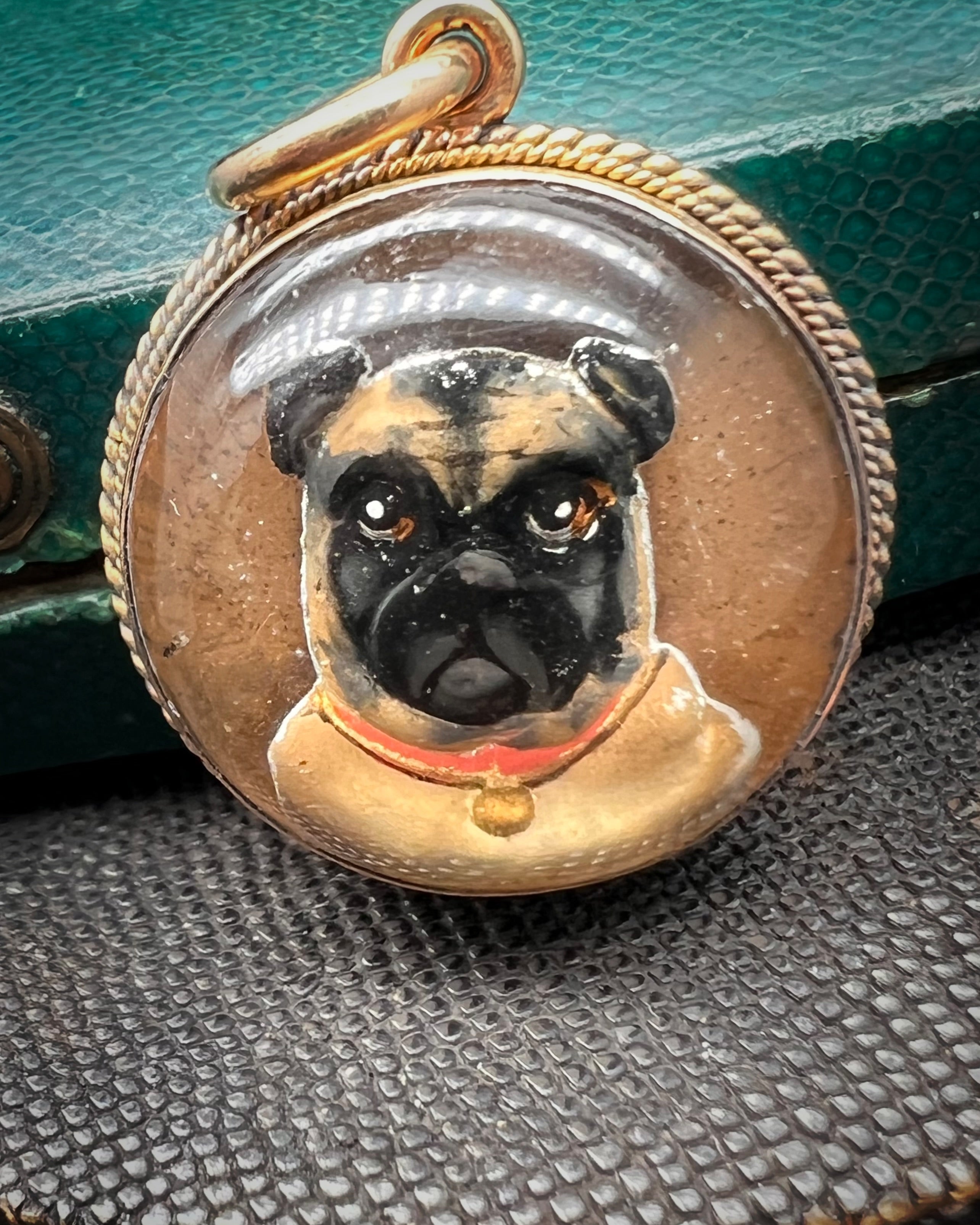 Essex Crystal Pug Pendant
