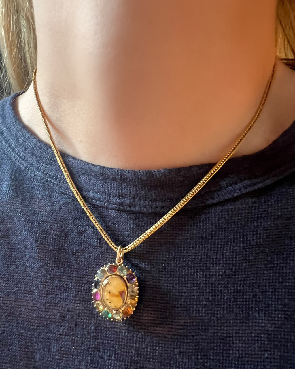 Georgian Harlequin Pendant