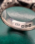 Victorian Silver Chased Band