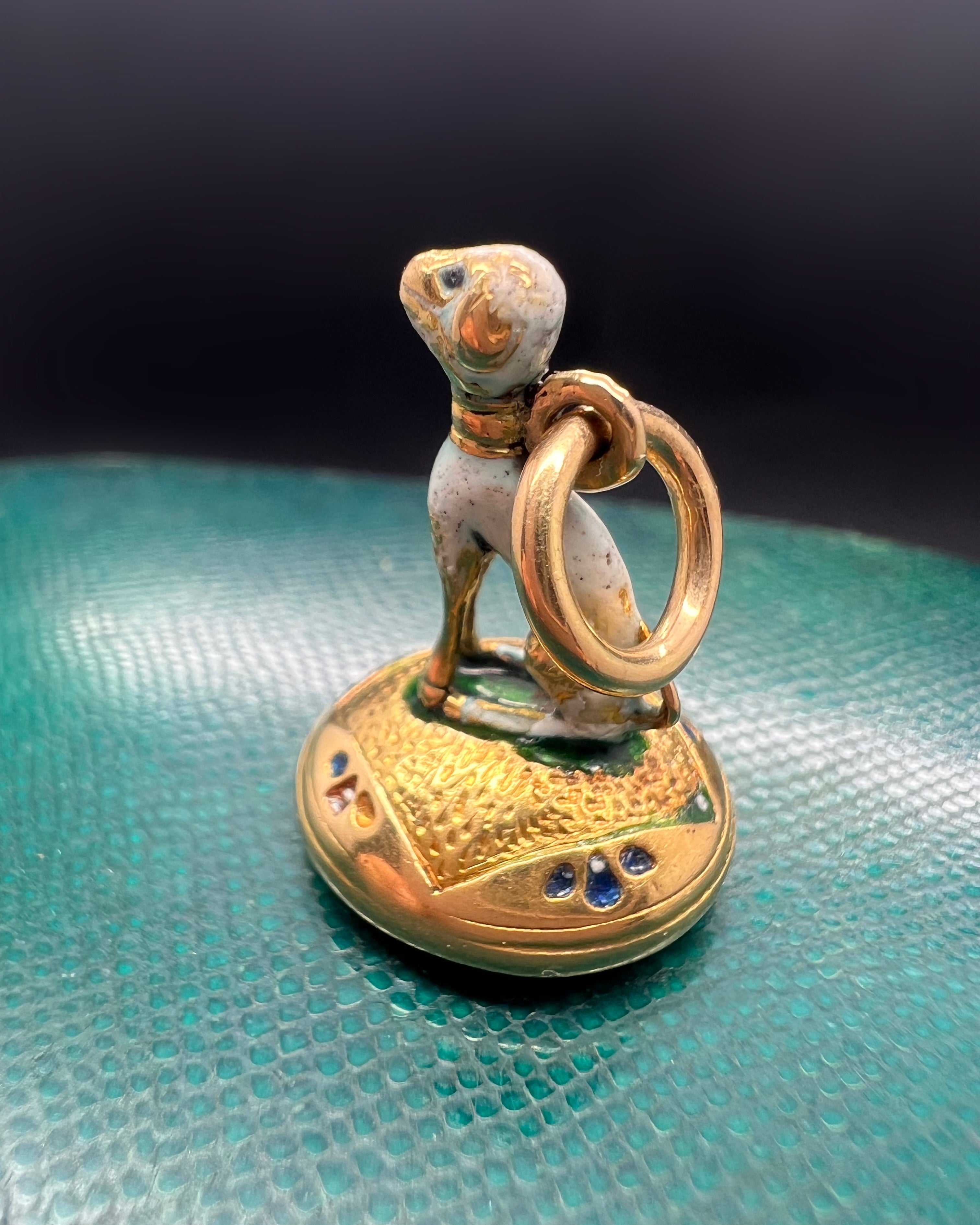 Georgian Hound Fob Seal