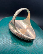 Georgian Diamond Navette Ring