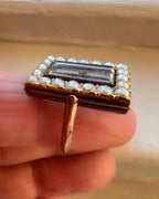 Georgian Envelope Locket Ring