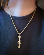 15 carat Victorian ‘Key to my Heart’ pendant