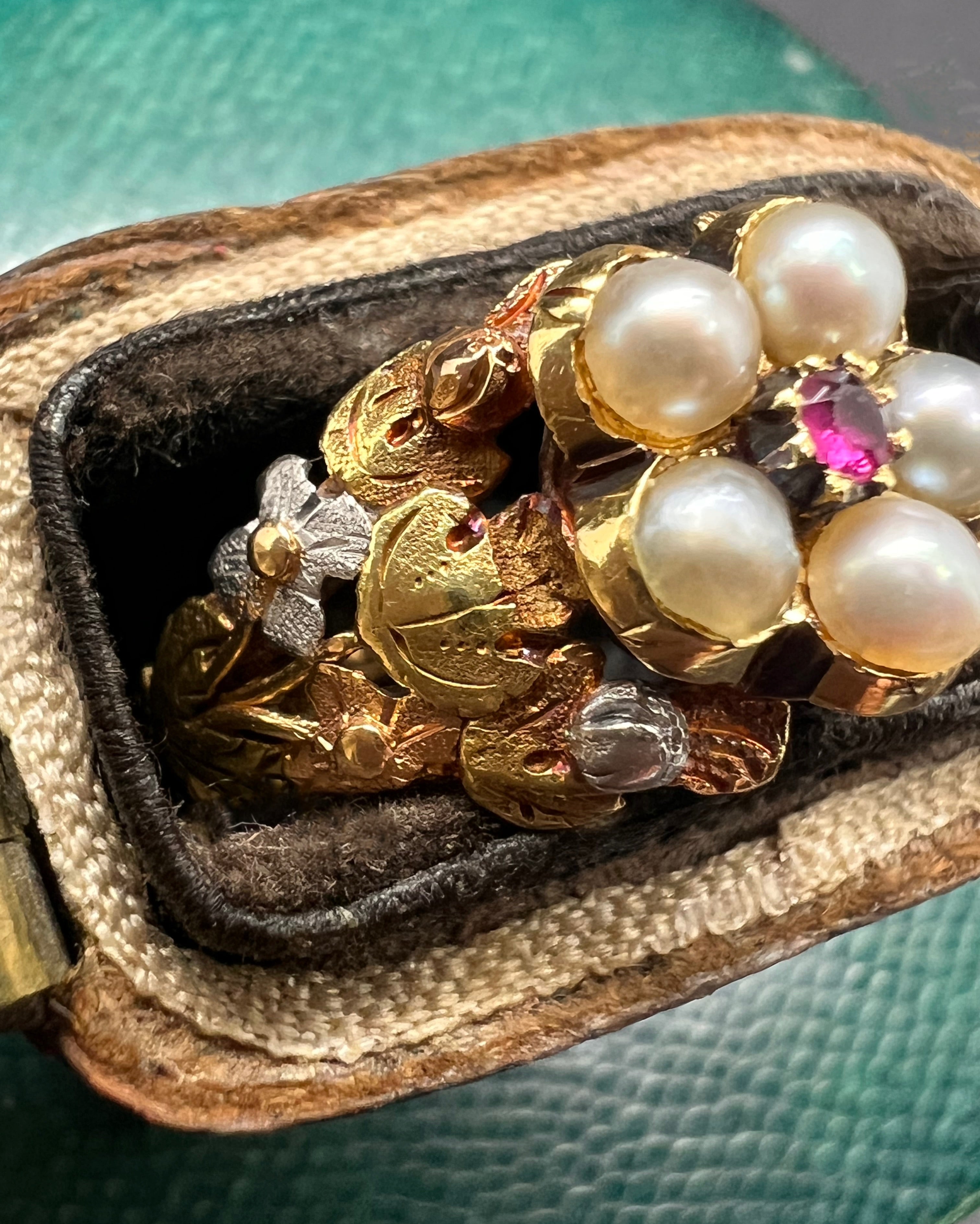 Georgian Pansy  Ring