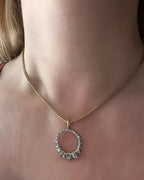 Rose Diamond Circlet pendant
