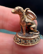15 carat gold Regency Dog Fob
