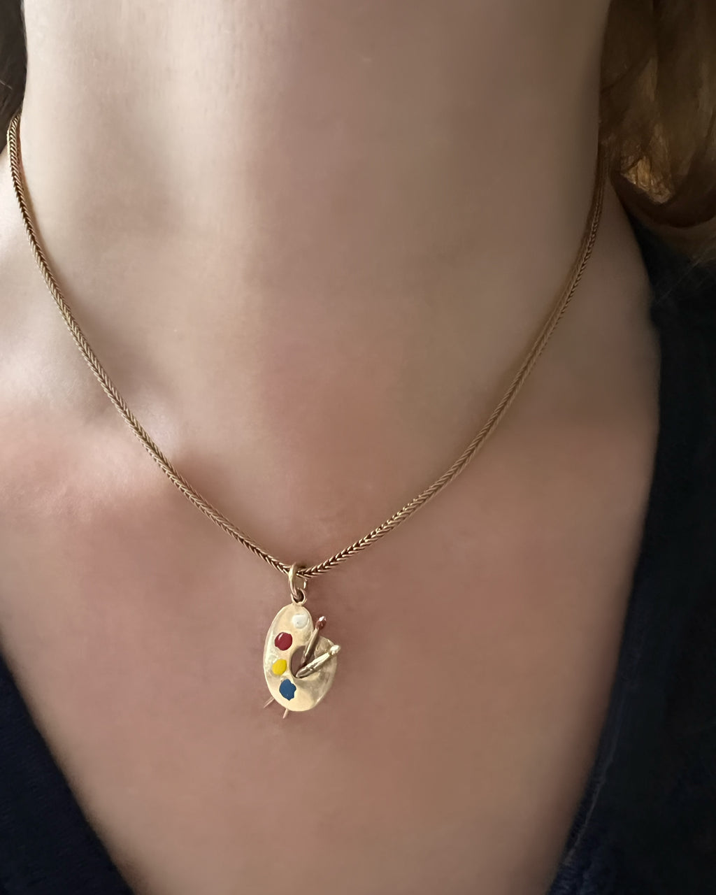 Artist’s Palette Charm