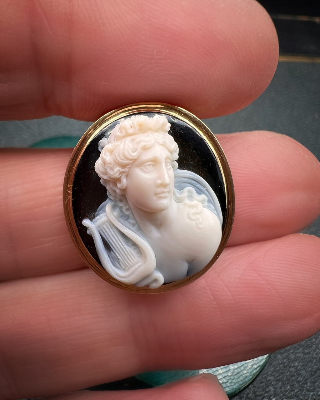 Apollo Hardstone Cameo