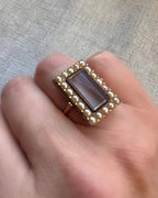 Georgian Envelope Locket Ring