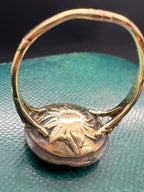 Landscape Agate Georgian Ring