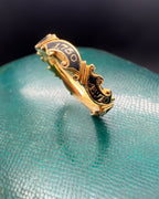 George II Rococo mourning band