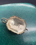 Rock Crystal Georgian Pendant