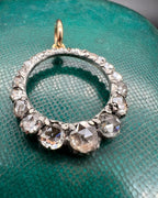Rose Diamond Circlet pendant