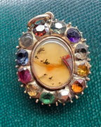Georgian Harlequin Pendant