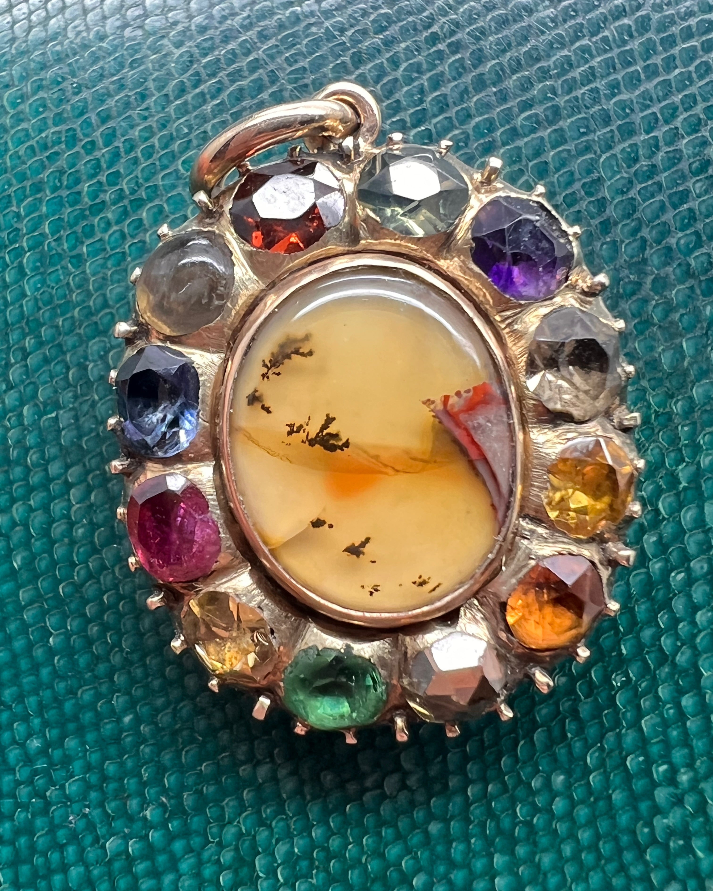 Georgian Harlequin Pendant