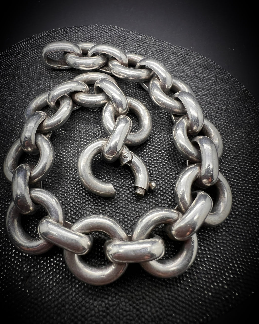 French Silver Bracelet