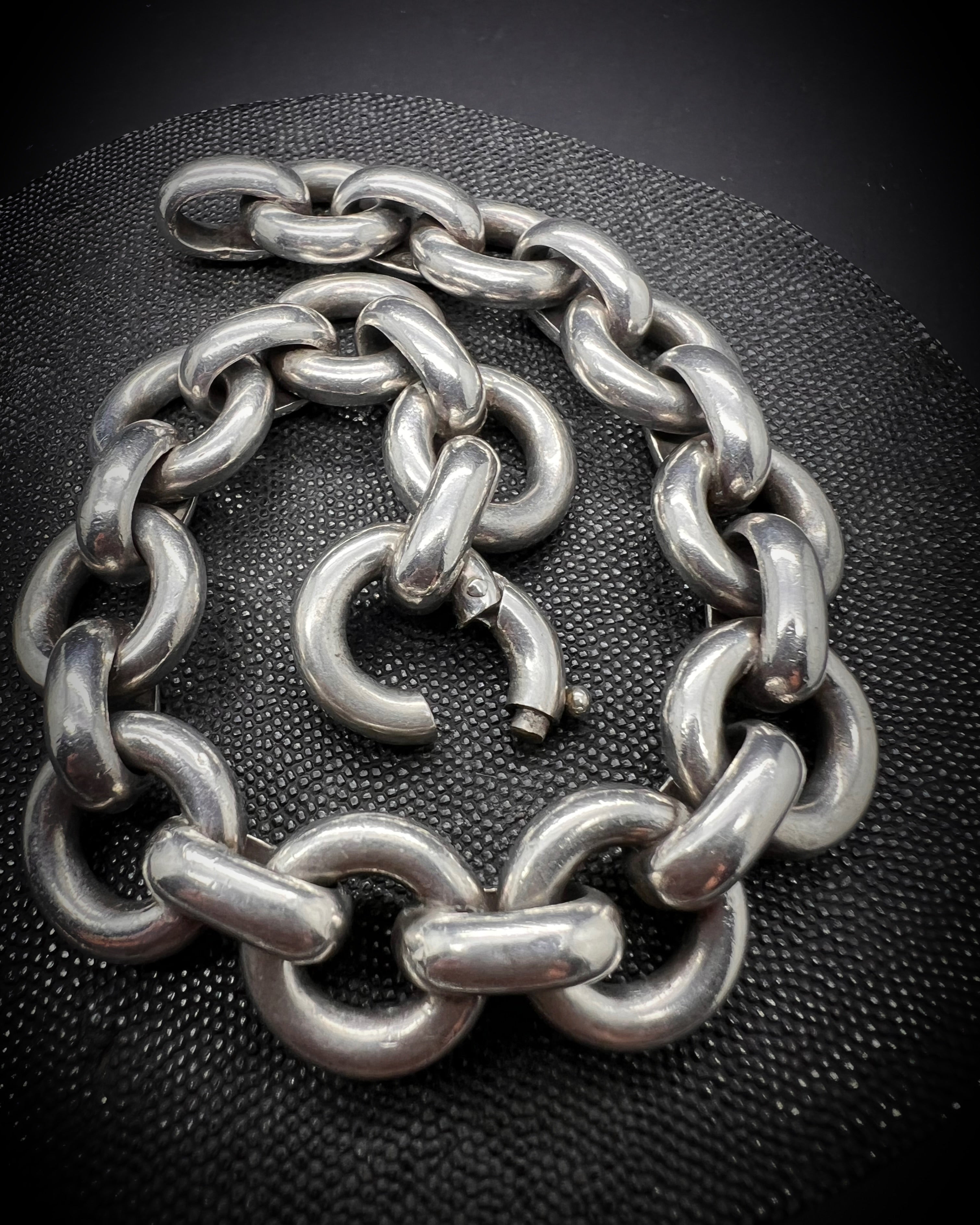French Silver Bracelet