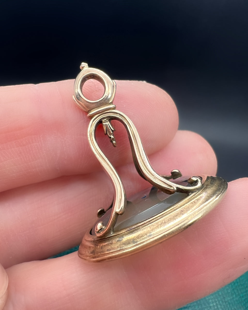 Georgian Gryphon Seal Fob